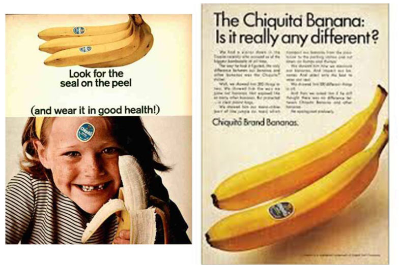 Publicité ChiquitaArt