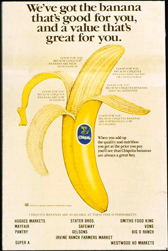 Banane chiquita bonne pour vous