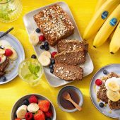 Gâteau aux bananes Chiquita à l’avoine