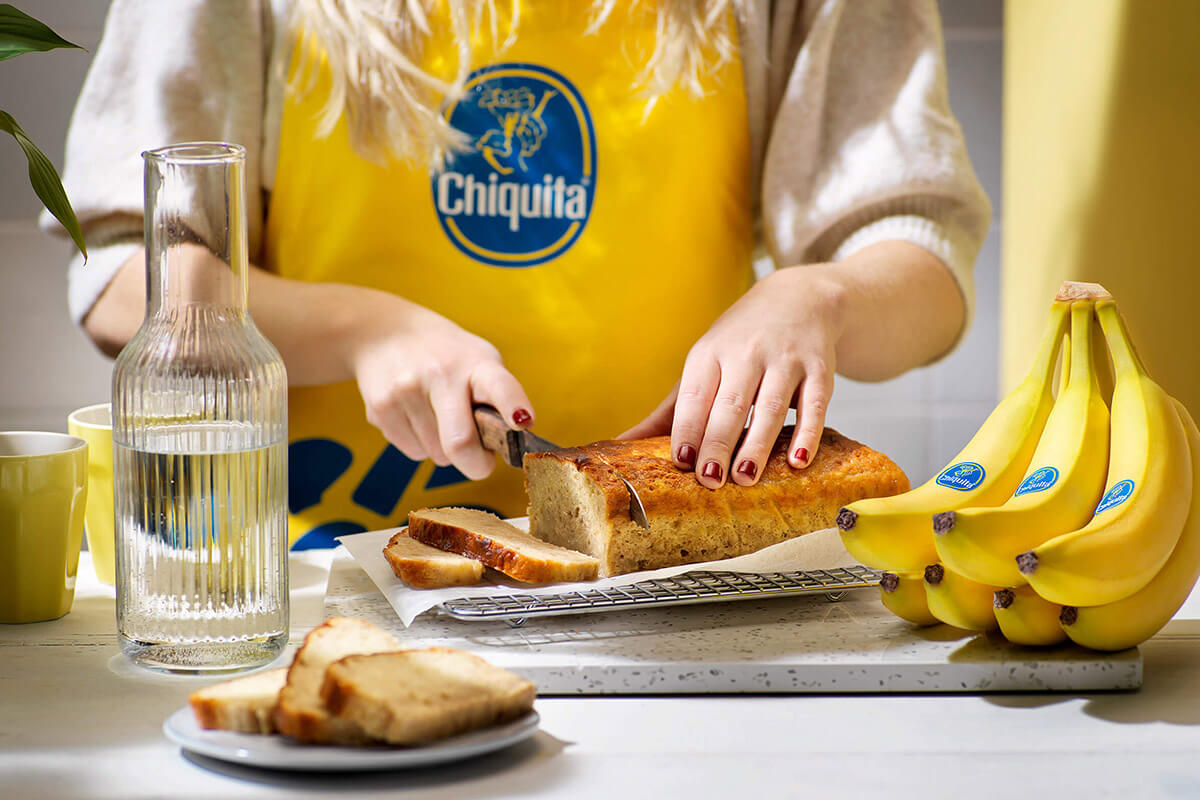 Gâteau aux bananes aux 3 ingrédients par Chiquita