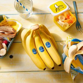 Des collations saines pour les enfants ? Les bananes Chiquita répondent à vos attentes !