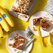 Gâteau aux bananes sans œufs par Chiquita