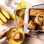 Gâteau aux bananes sain par Chiquita