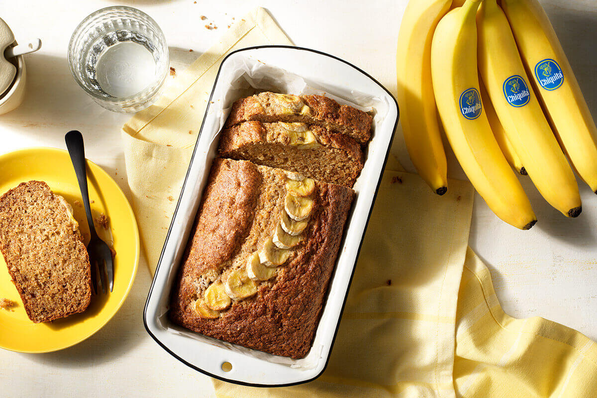 Gâteau aux bananes sans sucre Chiquita
