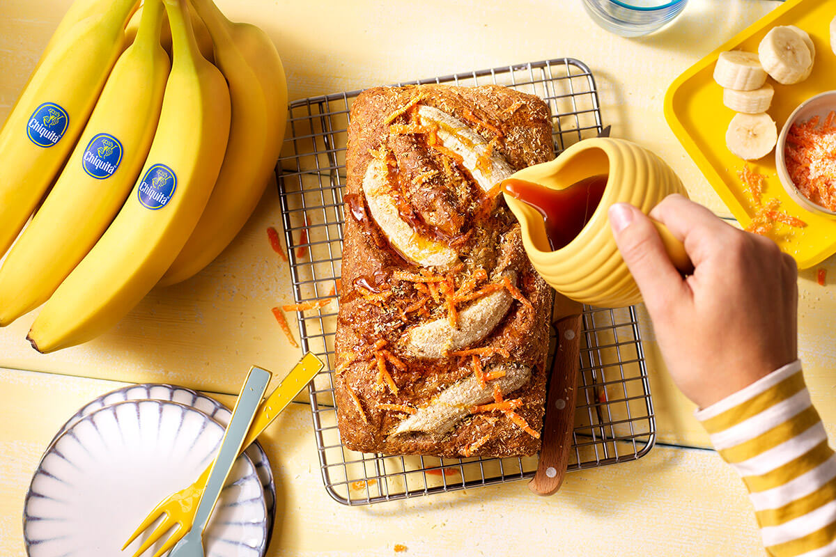 Gâteau aux bananes végétalien par Chiquita