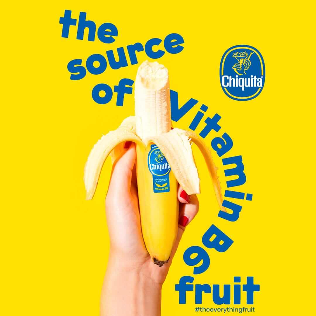 Banane Chiquita : source de vitamine B6