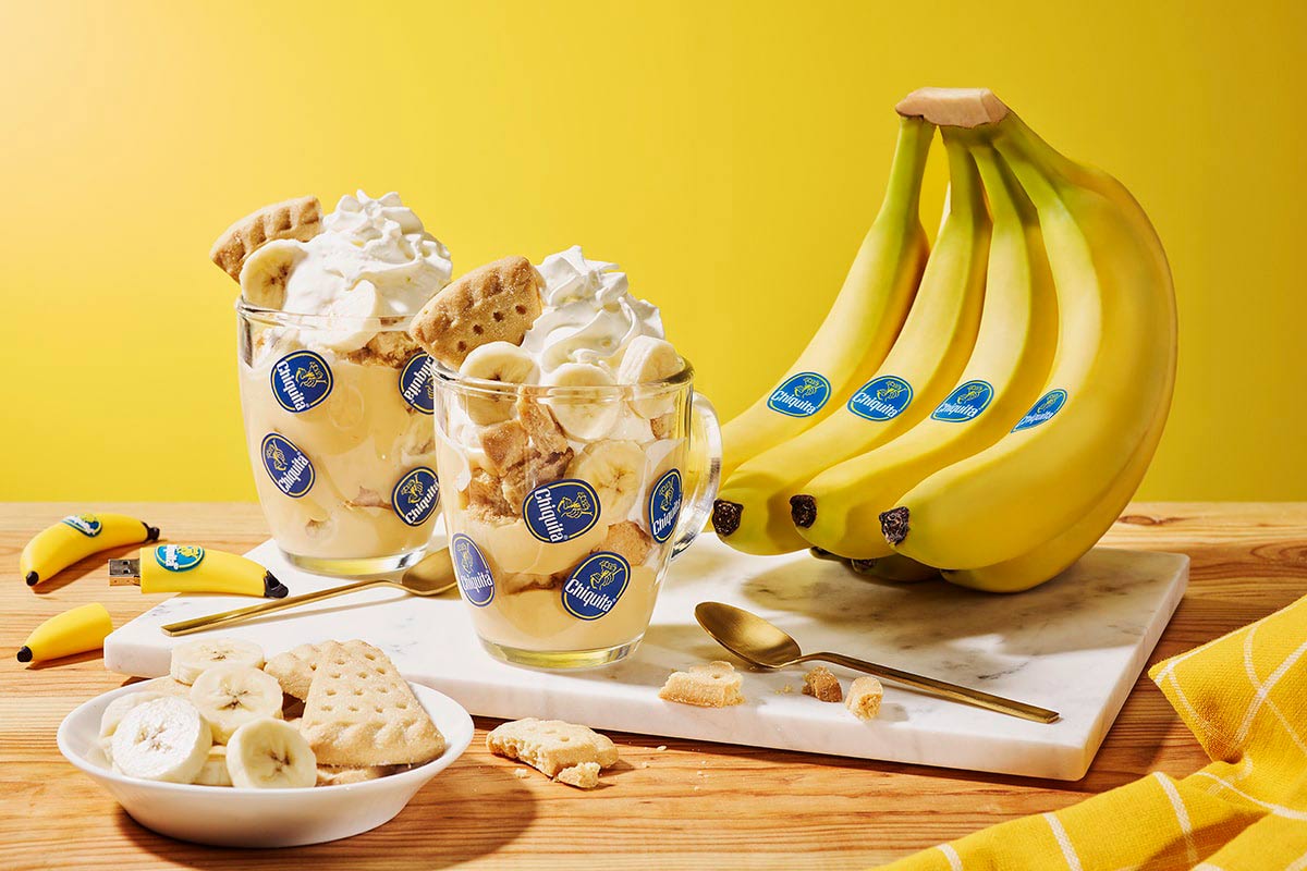 Mug de pudding à la banane Chiquita