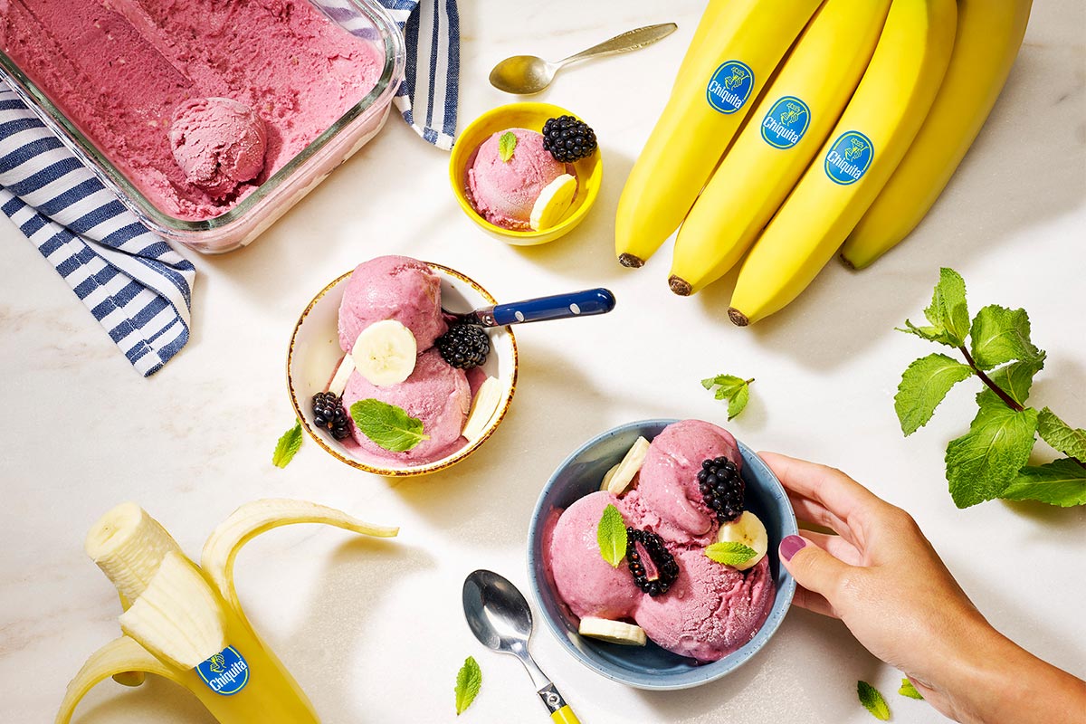 Crème glacée à la banane par Chiquita
