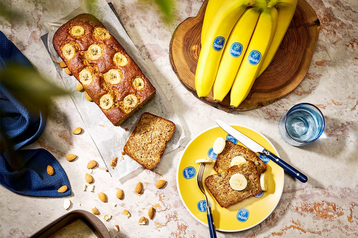 Cake aux bananes paléo de Chiquita