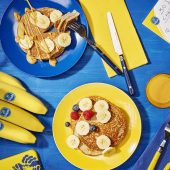 Crêpes protéinés à la banane après l’entraînement, de Chiquita