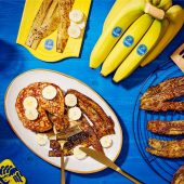 Vegan banana peel bacon by Chiquita