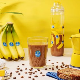 Milk-shake protéiné banane & moka de Chiquita pour l’entraînement