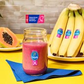 Smoothie à la banane Chiquita et à la papaye