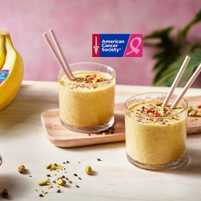 Shake glacé Chiquita au curcuma et au gingembre