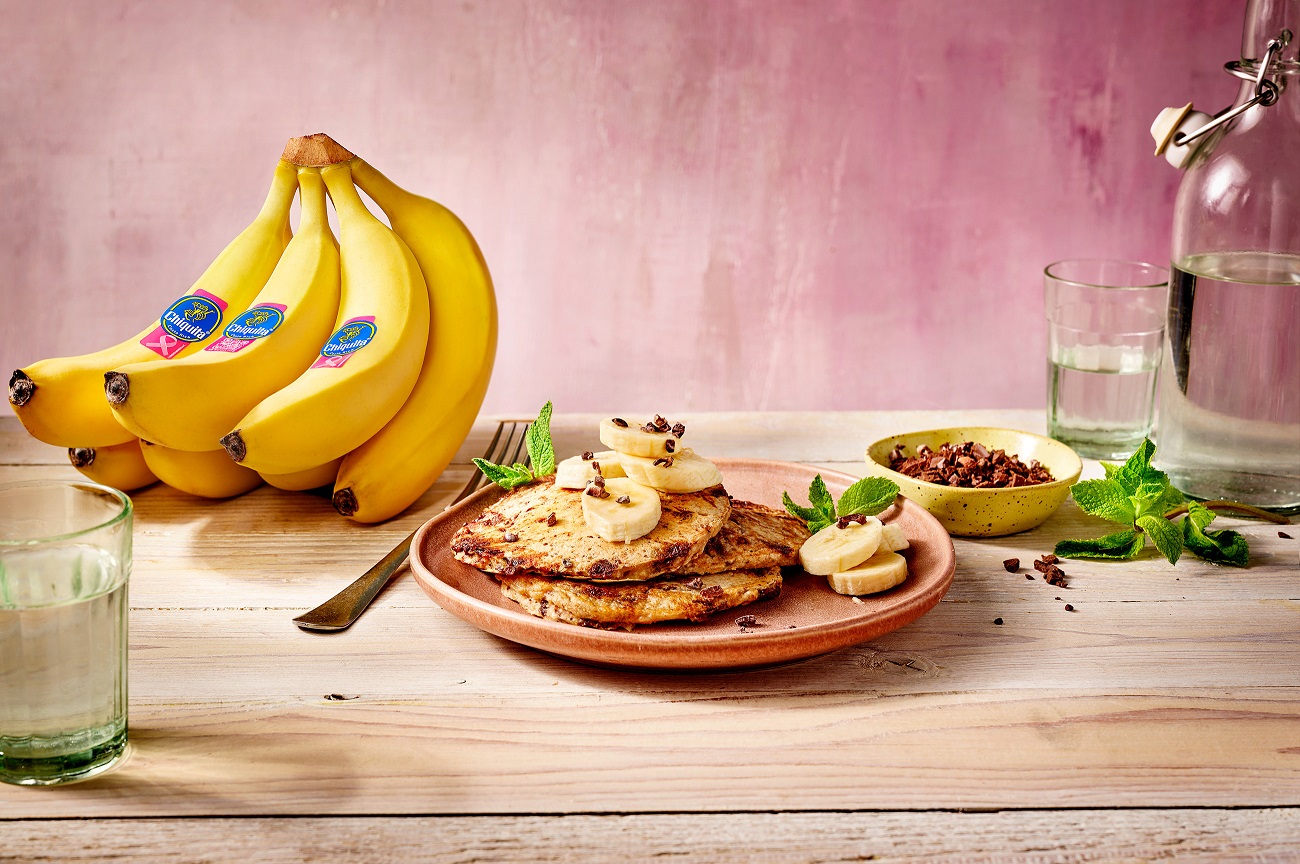 Pancakes aux morceaux de chocolat Chiquita