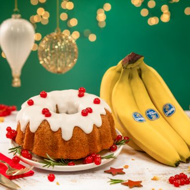 Bundt Cake festif à la banana Chiquita
