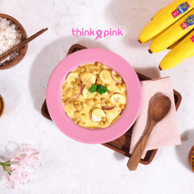 Banane Chiquita et curry de pois chiches