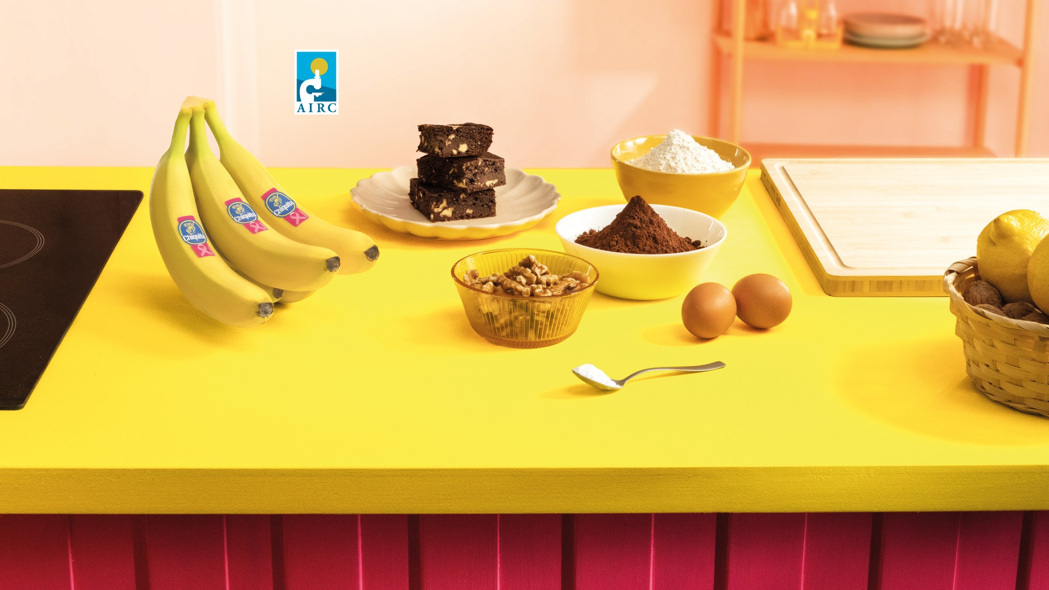 Brownies Chiquita Banana au cacao non sucré